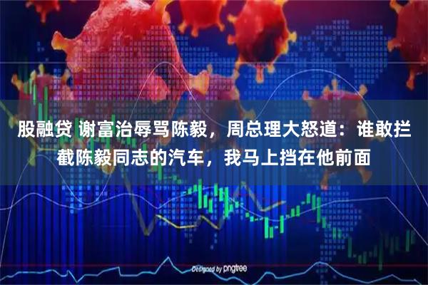 股融贷 谢富治辱骂陈毅，周总理大怒道：谁敢拦截陈毅同志的汽车，我马上挡在他前面