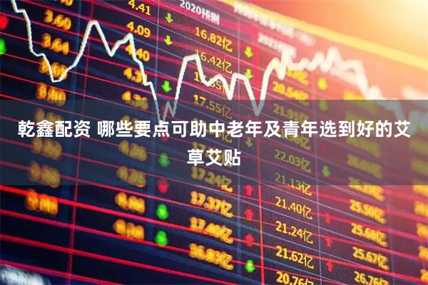 乾鑫配资 哪些要点可助中老年及青年选到好的艾草艾贴