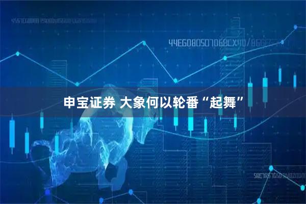 申宝证券 大象何以轮番“起舞”